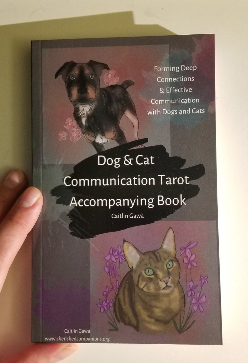 Dog & Cat Communication Tarot Accompanying Book Hard Copy image 5
