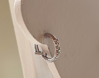 Judith Ripka Sterling Silver CZ Hoop Earrings