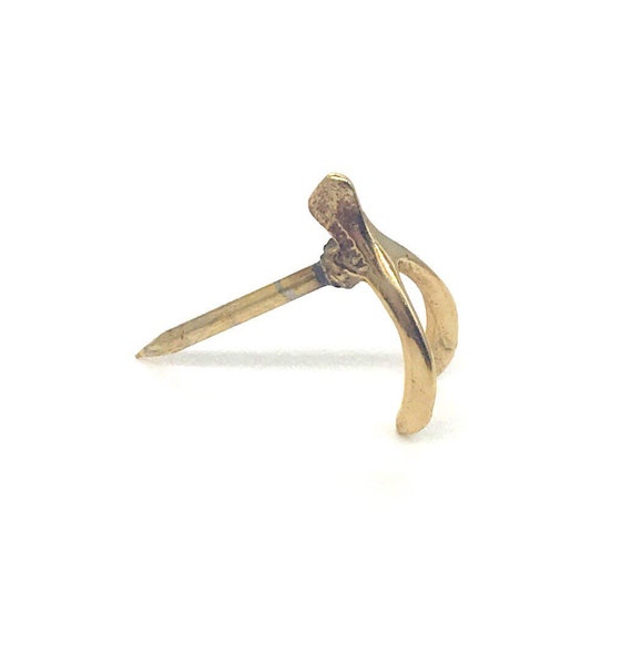 T2 Vintage Solid 14k Gold Anson Owl Tie Tack