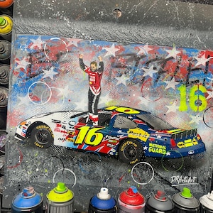 Greg Biffle, NASCAR - Graffiti Painting