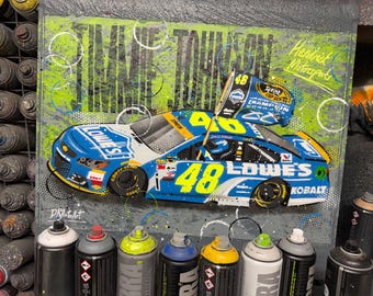 ジミー ジョンソン #48 アライカー、NASCAR 写真、レース写真