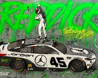 Tyler Reddick, NASCAR 23XI - Graffiti Painting