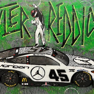 Tyler Reddick, NASCAR 23XI - Graffiti Painting