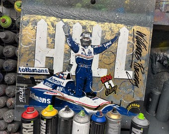 Damon Hill - Graffiti Painting
