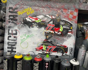 Carson Hocevar, Talladega 2026 NASCAR - Graffiti Painting