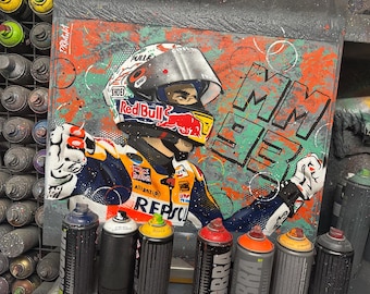 Marc Marquez - Graffiti Painting