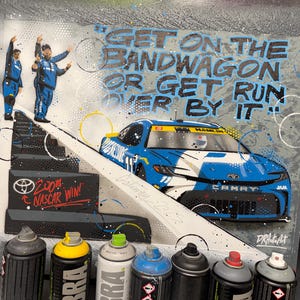 Denny Hamlin, Gateway 2025 NASCAR - Graffiti Painting