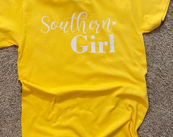 Southern Girl Preshrunk Cotton T-Shirt