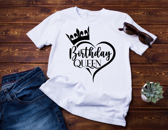 Punky's | Large Heart Big Queen Mom Diva Soror Tshirt Punky's | Large Heart Big Queen Mom Diva Soror Tshirt