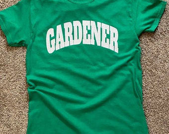 Gardener Preshrunk Cotton T-Shirt