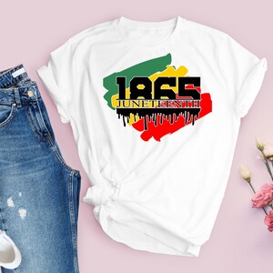 Juneteenth 1865 Sublimation Unisex T-Shirt