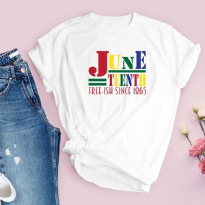 Juneteenth Freeish 1865 Sublimation Unisex T-Shirt