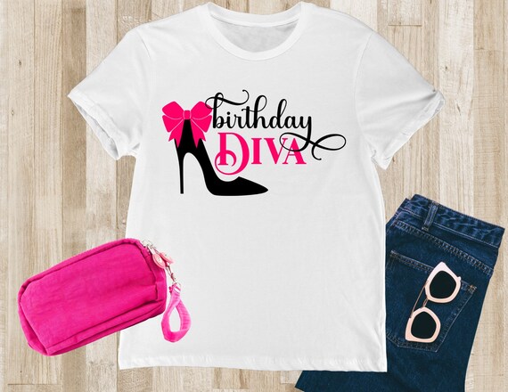 Punky's | Large Heart Big Queen Mom Diva Soror Tshirt Punky's | Large Heart Big Queen Mom Diva Soror Tshirt