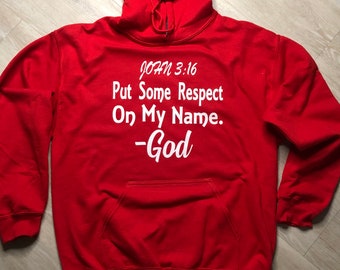 Put Some Respect On My Name Unisex Sweatshirts and Hoodies