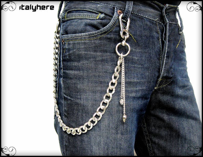 Chaîne De Pantalon Vintage Hip-hop Pour Hommes Et Femmes - Style Punk Rock, Cadeau Tendance