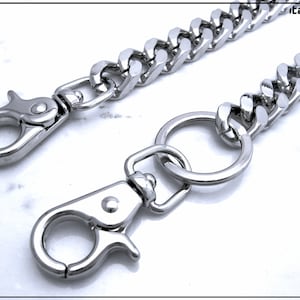 Catene Per Pantaloni Donna Catena Per Jeans, Cintura A Catena, Catena Per Portafoglio, Catena Per Pantaloni In Metallo - Italia Catene Per Portafogli Donna - Foto 2