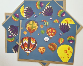 Hot Air Balloon Greeting Cards