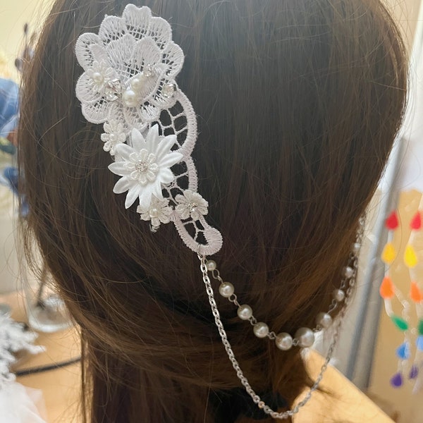 Lace Hair Comb Etsy