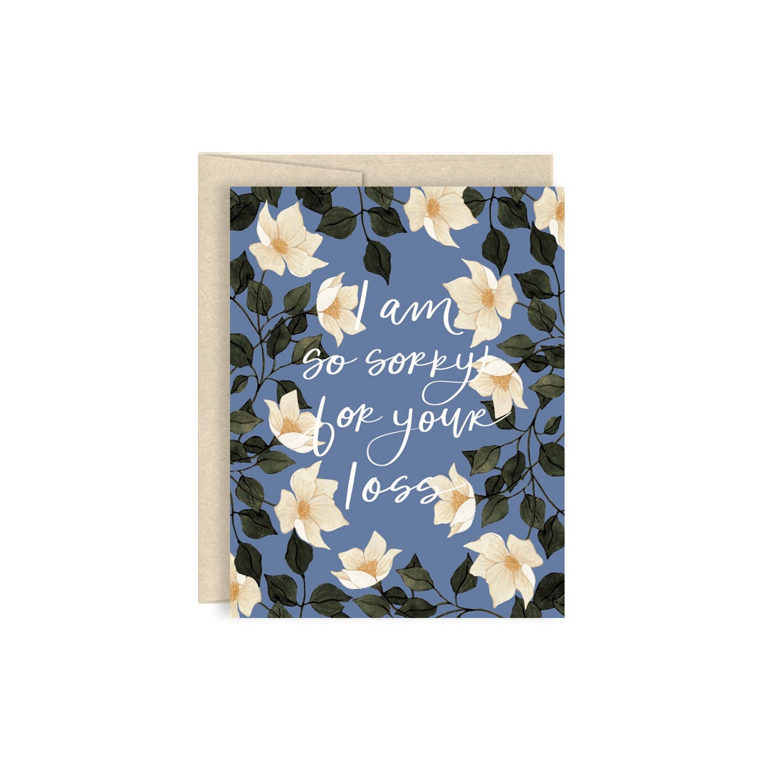 Personalised Sympathy Card, With Sympathy Card, Sorry For Your Loss Card, Thinking Of You Card, At This Sad Time Card - Ireland - View #8