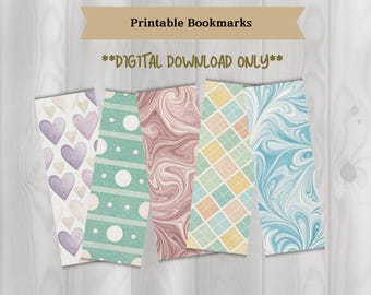 Printable Bookmarks - Touch of whimsy