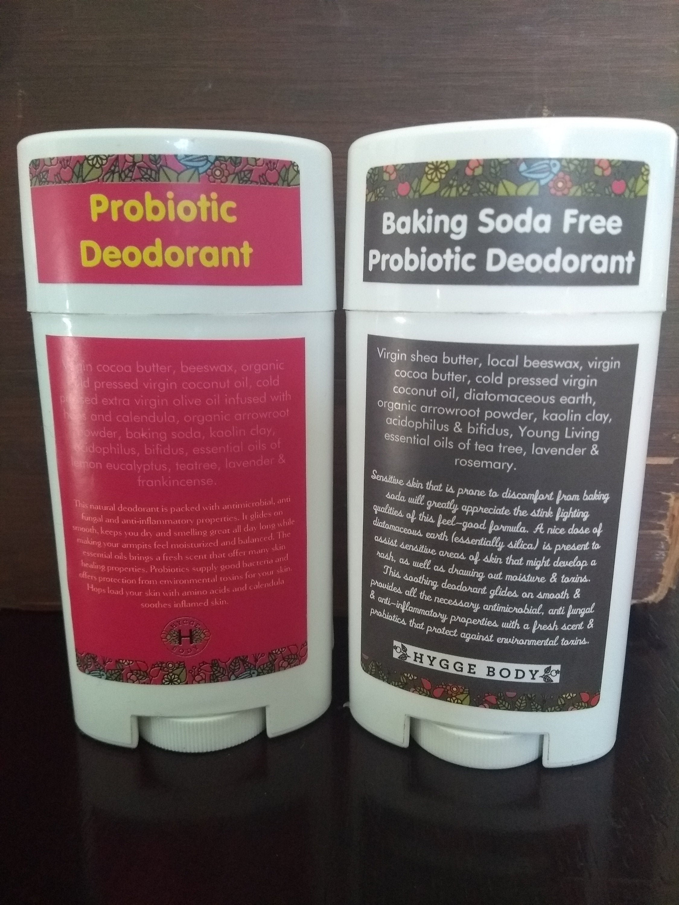 Probiotic Deodorant Probiotic Skin Care Good Bacteria Etsy