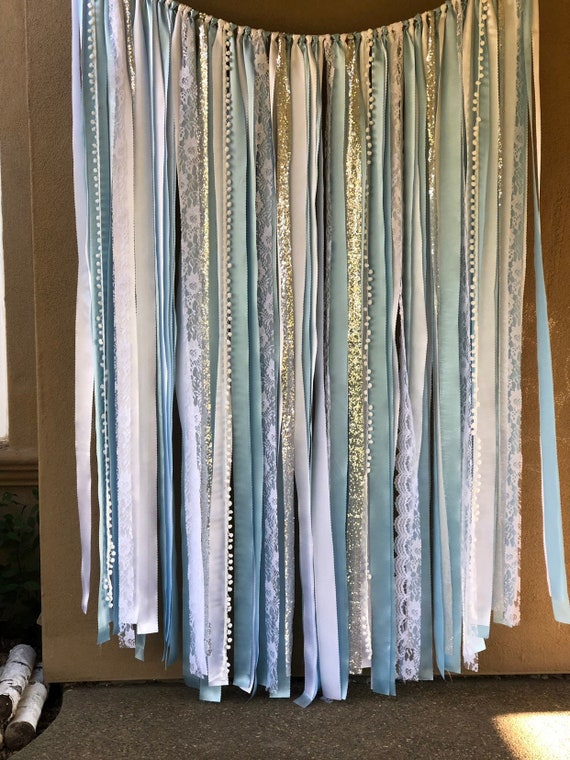 Light Blue Silver Backdrop Garland Baby Shower Backdrop Etsy Light Blue Silver Backdrop Garland Baby Shower Backdrop Etsy