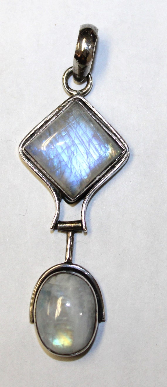 Handmade sterling silver Moonstone Pendant