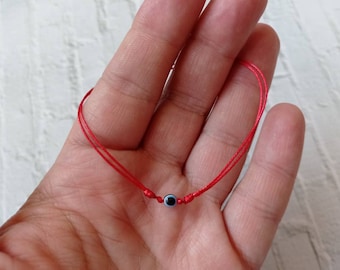 evil eye bracelet, protection bracelet, Red Bracelet For women, Adjustable Protection, Blue bead, Red Bracelet for men, unisex bracelet