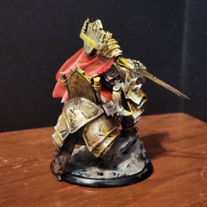 Templar King - Crusade Rising - Rescale Miniatures - Etsy