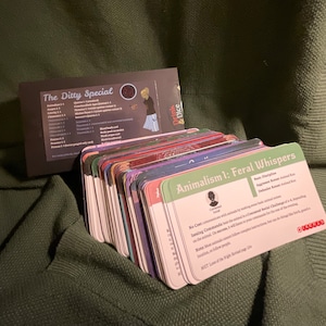VTM Cardinal 8 - Phone+Print DIGITAL ONLY  - Discipline Reference Cards