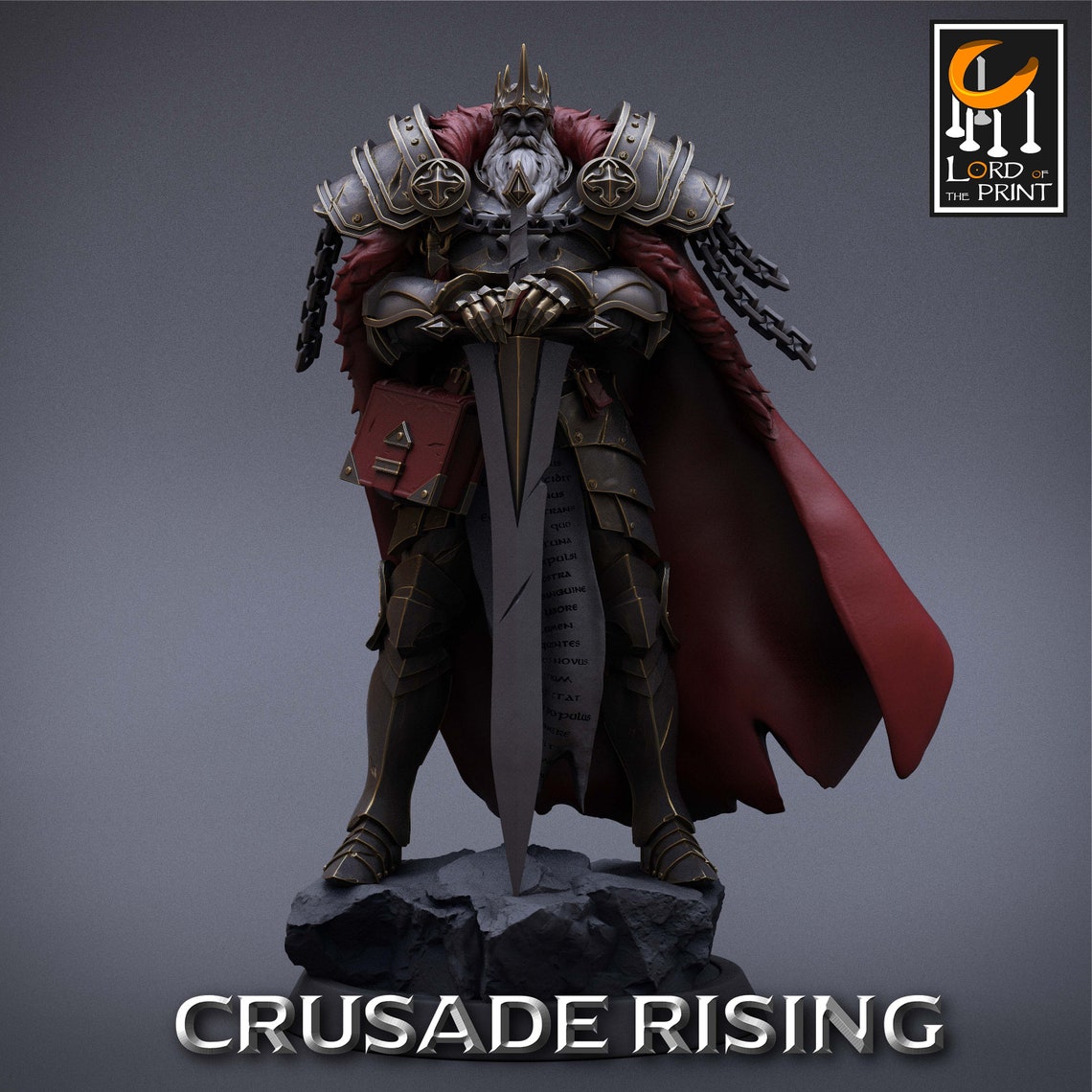 Templar King - Crusade Rising - Rescale Miniatures - Etsy