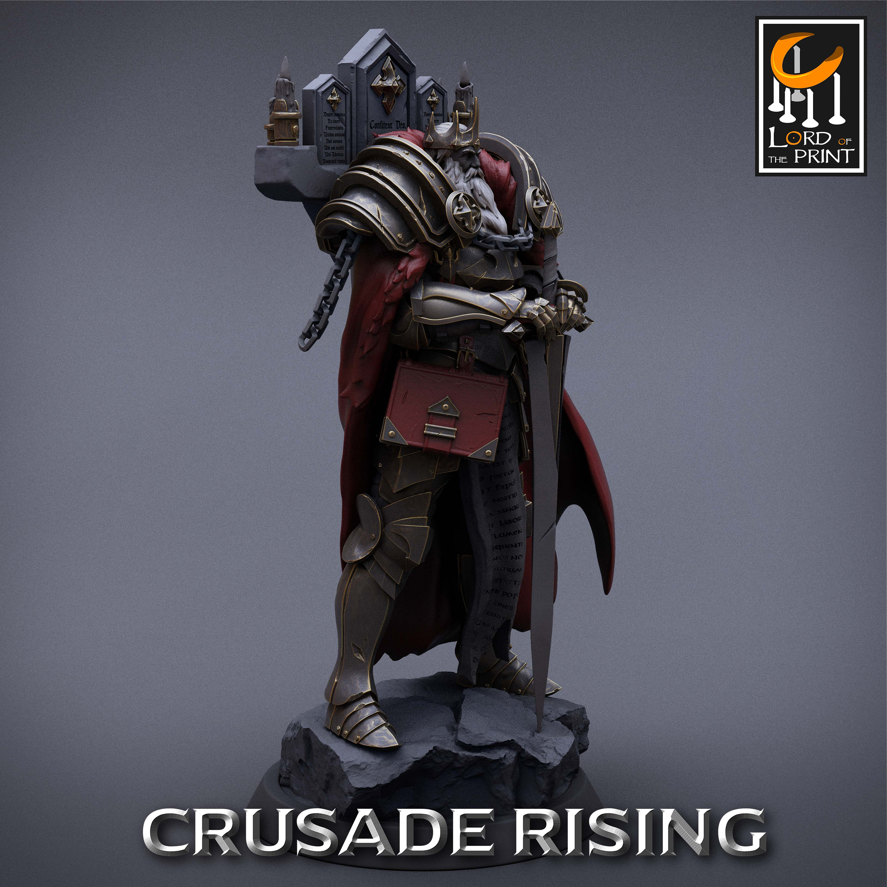 Templar King - Crusade Rising - Rescale Miniatures - Etsy