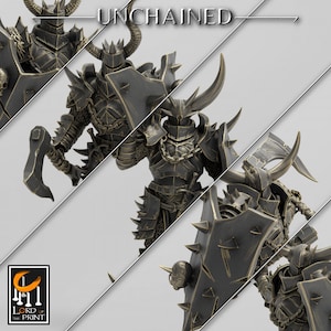 Light Soldier Axe & Shield Squadron - Rescale Miniatures - With Options
