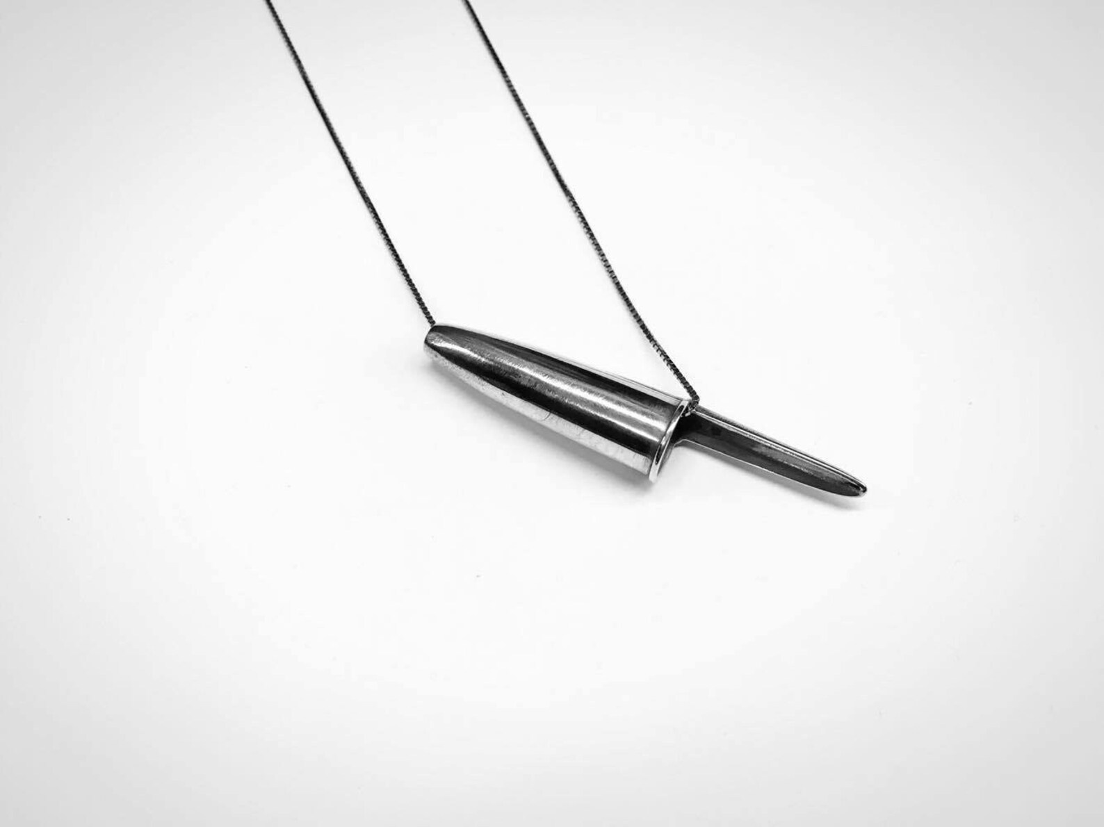 BIC Pen Cap pendant sterling silver Etsy