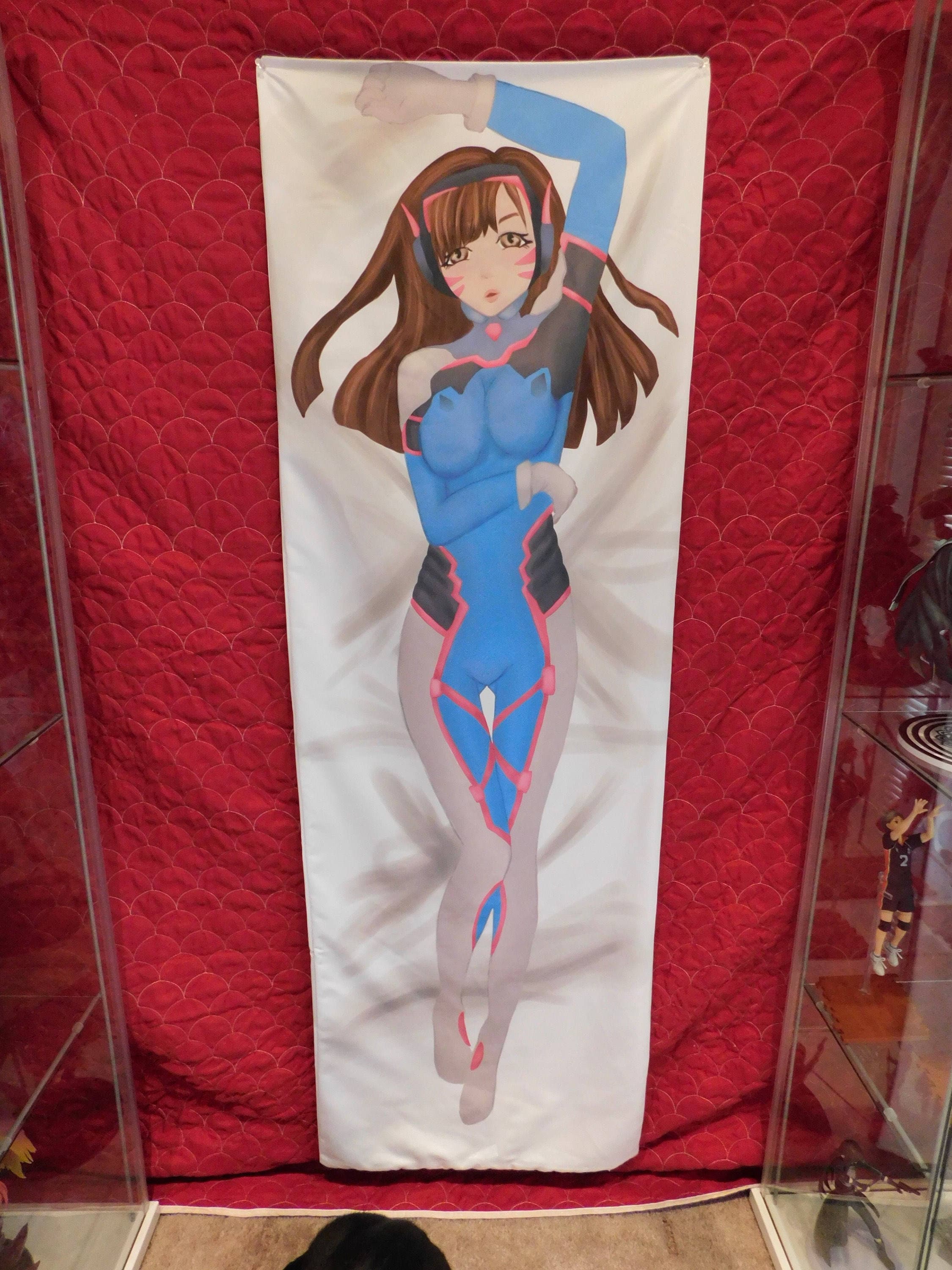 D. Va Overwatch Full Length Body Pillow Etsy
