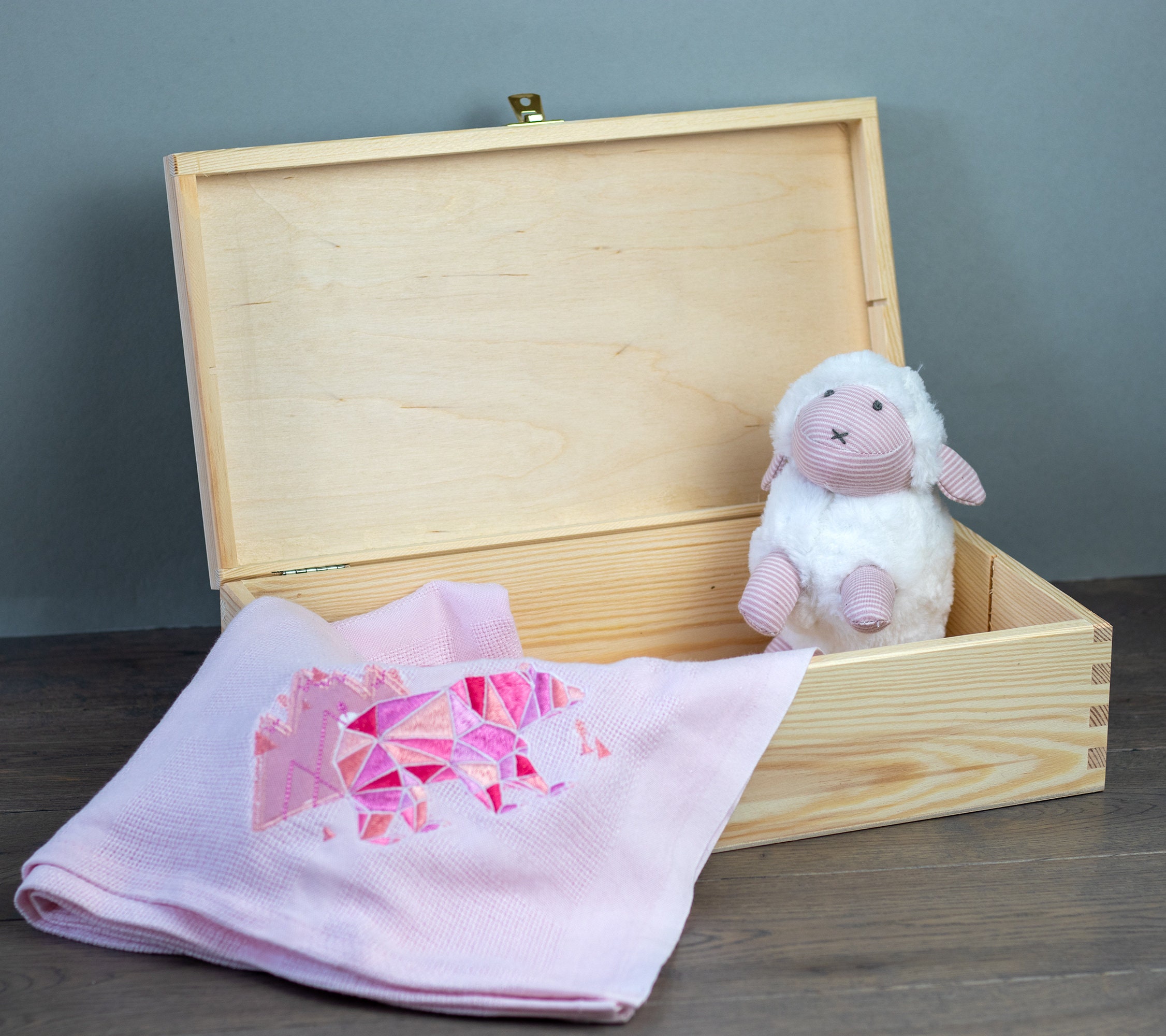 New Baby Keepsake Memory Box Personalised Etsy UK
