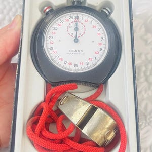 Vintage Swiss Stopwatch - Etsy