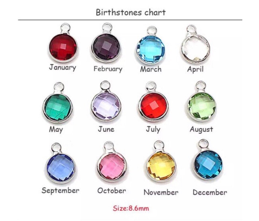 Add on to purchase-birthstone charm-to be purchased with another item…