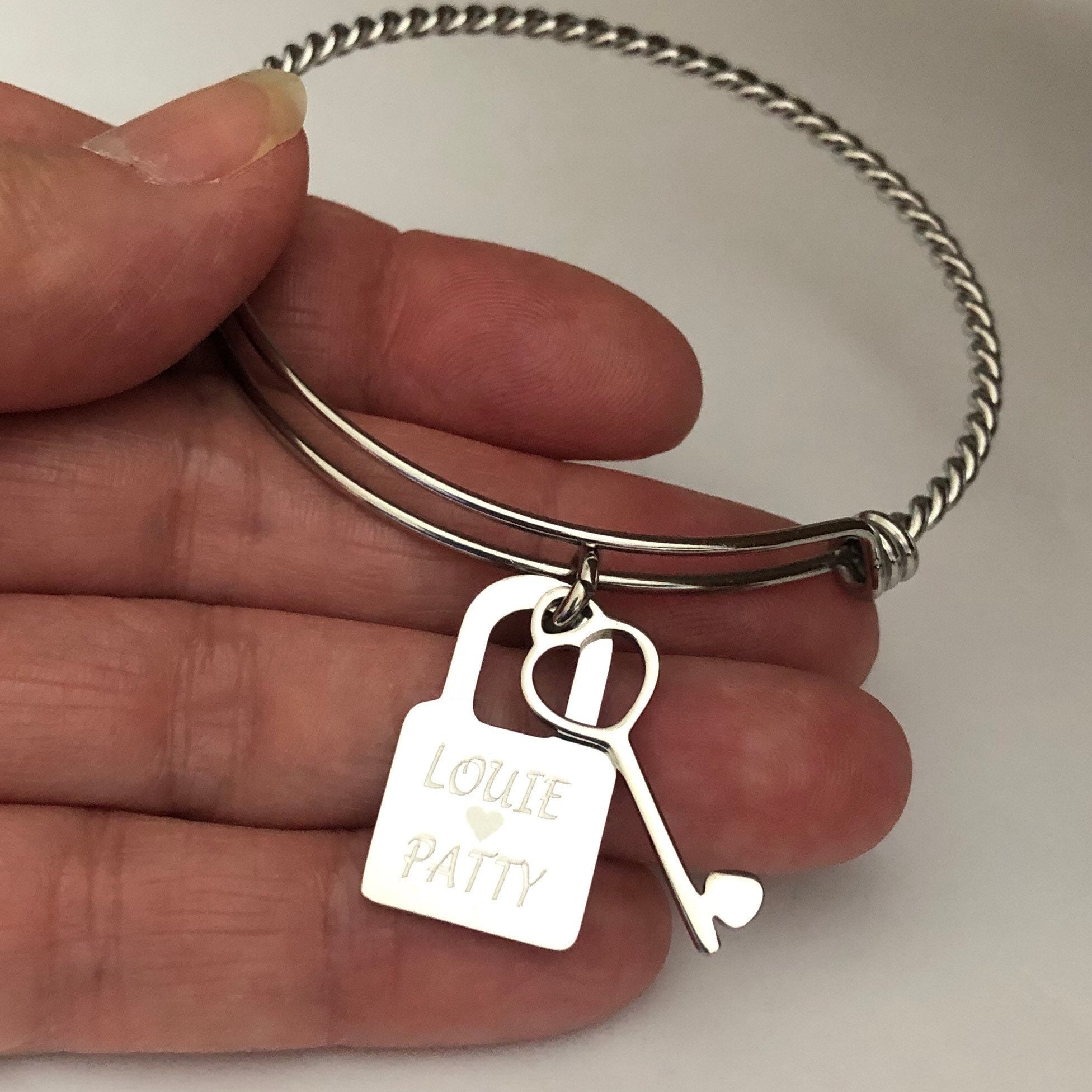 Lock Key Bracelet Pendant – Lass Fashion