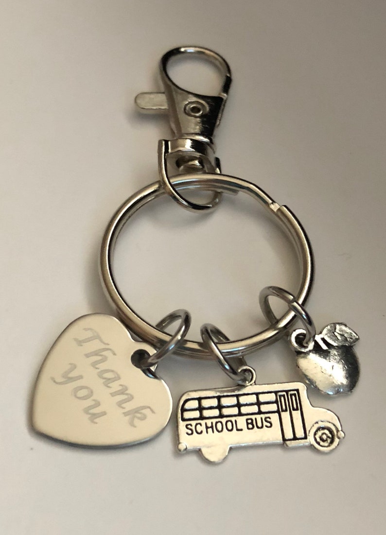 School Bus Driver Keychain-appreciation/thank Yougreat for - Etsy