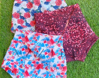 12-18 month 4th of July Bummie bundle, Bummies, Bummie set,Bummie bundle, USA,summer