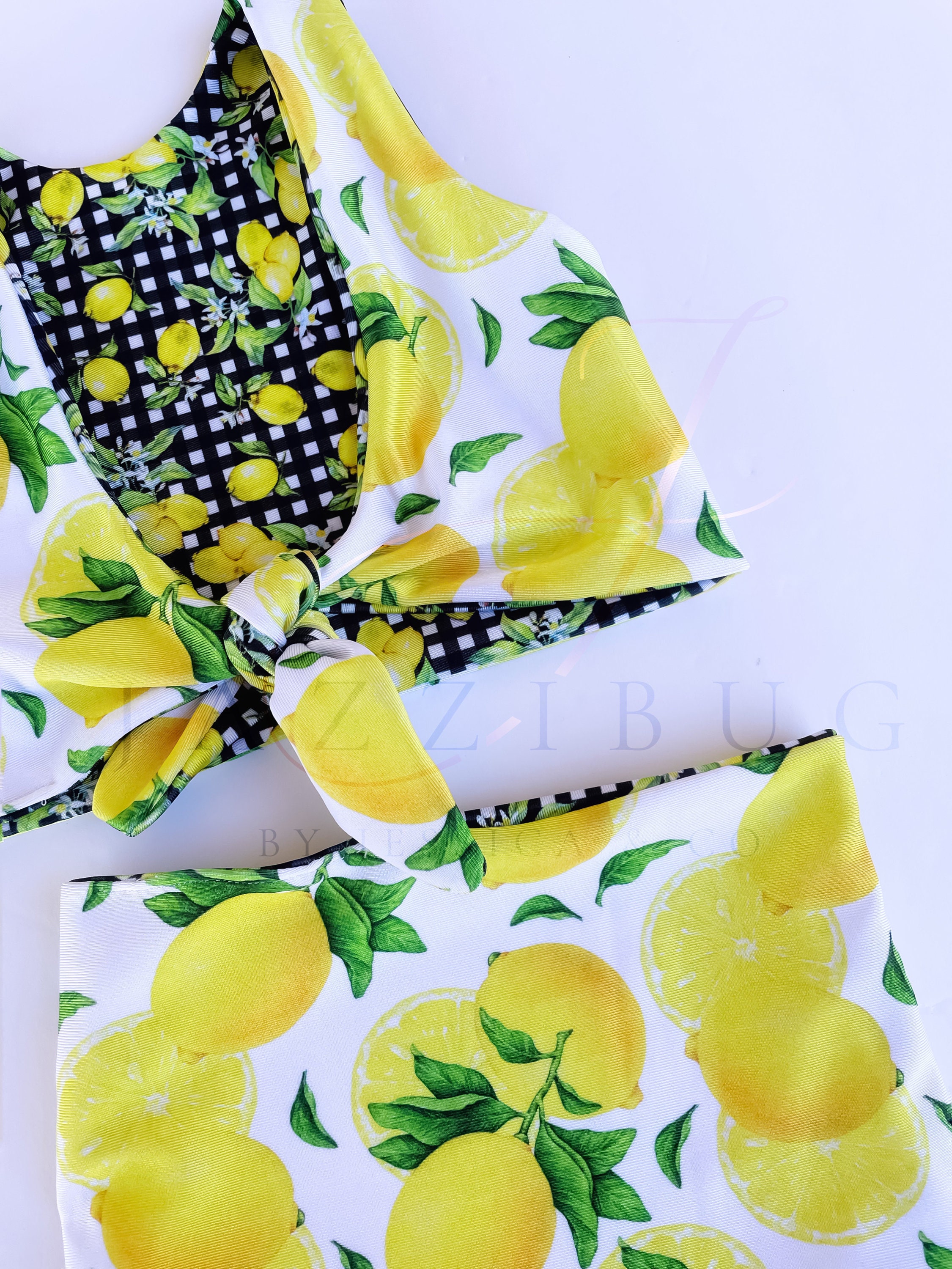 Baby lemon shop bathing suit