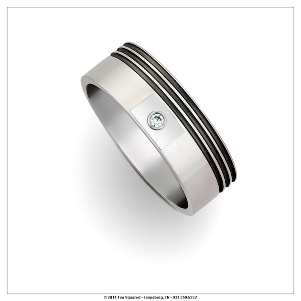 The Piston Ring | Car Ring | Car Lover Ring | Wedding Band | Car Inspired Ring | Men or Women's Band | Aircraft Grade Titanium