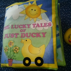 The Lucky Tales of Just Ducky Pillow Book Story :  Item BK150032