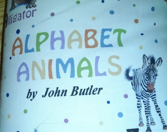 Alphabet Animals Cloth Book    BK150138