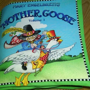 Mary Engelbreit’s  MOTHER GOOSE   Volume 3 Cloth Book   : Item  BK150047