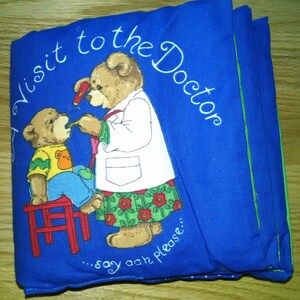Cloth Book – A Visit to the Doctor-  Item BK150019