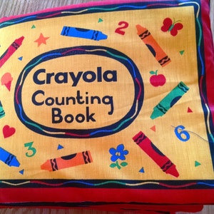 Cloth Book – Crayola Counting Book  -  Item BK150172