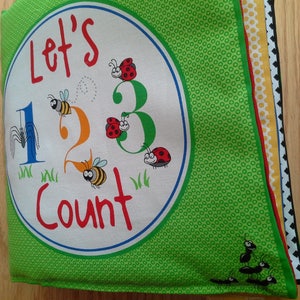 Cloth Book – Let’s Count -  Item BK150215