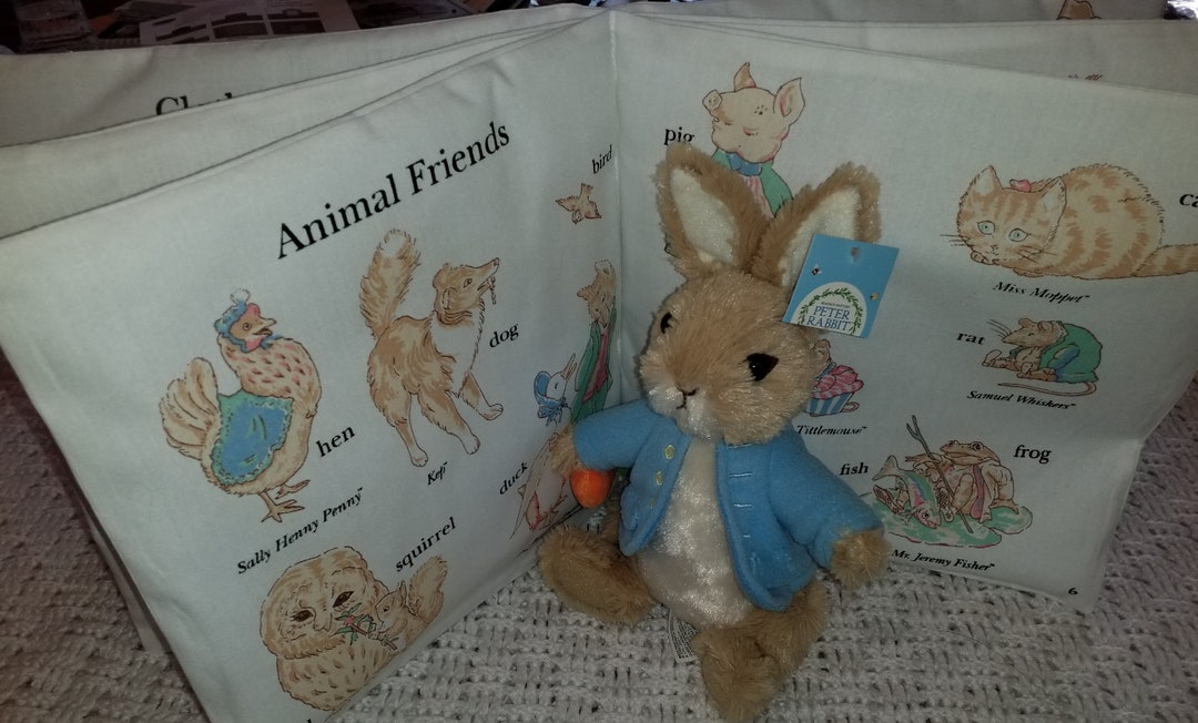 Peter Rabbit Numbers With Rabbit BK 405 - Etsy